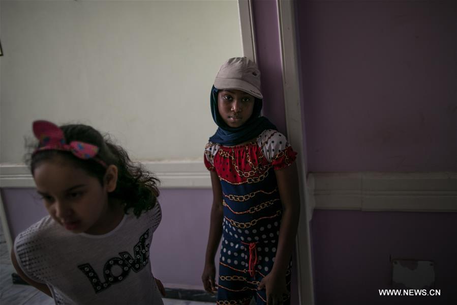 LIBYA-TRIPOLI-DISPLACED CHILDREN