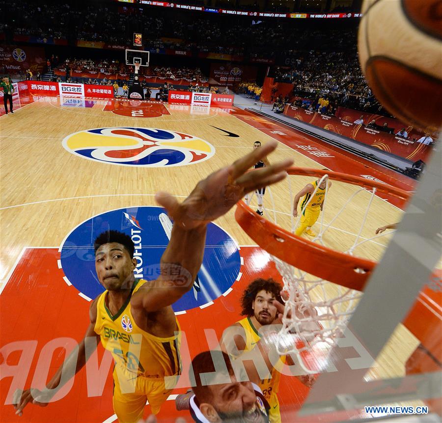 (SP)CHINA-NANJING-BASKETBALL-FIBA WORLD CUP-GROUP F-GREECE VS BRAZIL(CN)