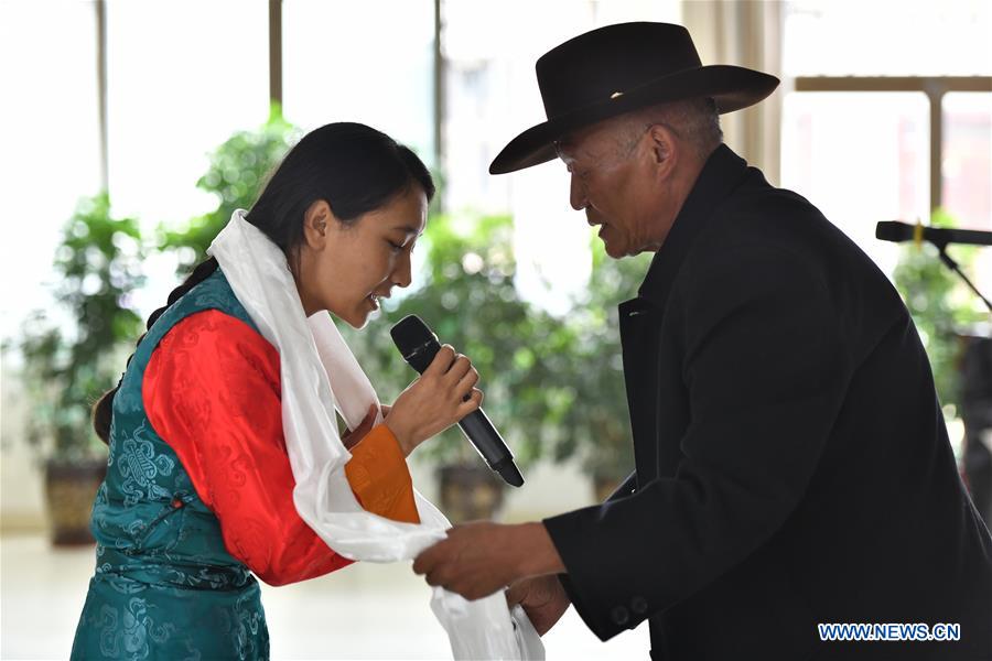 CHINA-TIBET-LHASA-VISUALLY IMPAIRED MUSICIANS-NURSING HOME (CN)