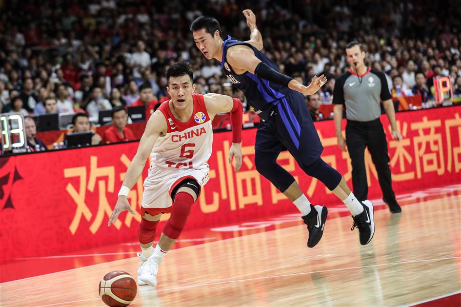 (SP)CHINA-GUANGZHOU-BASKETBALL-FIBA WORLD CUP-GROUP M-CHN VS KOR(CN)