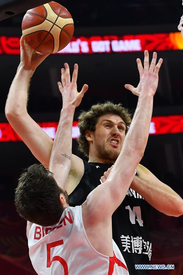 (SP)CHINA-DONGGUAN-BASKETBALL-FIBA WORLD CUP-NEW ZEALAND VS TURKEY (CN)