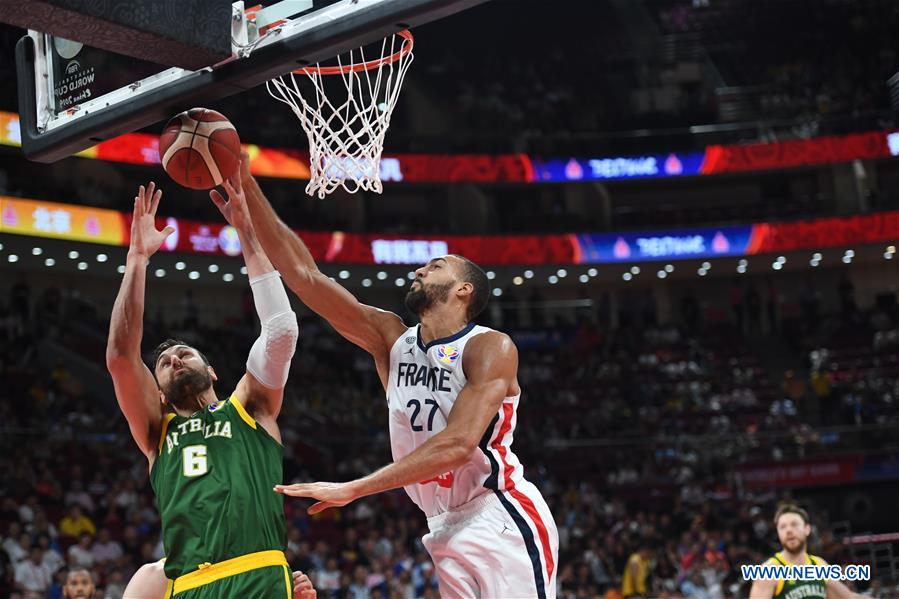 (SP)CHINA-BEIJING-BASKETBALL-FIBA WORLD CUP-FRA VS AUS