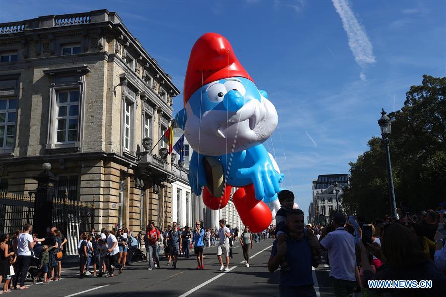 BELGIUM-BRUSSELS-BALLOON'S DAY PARADE