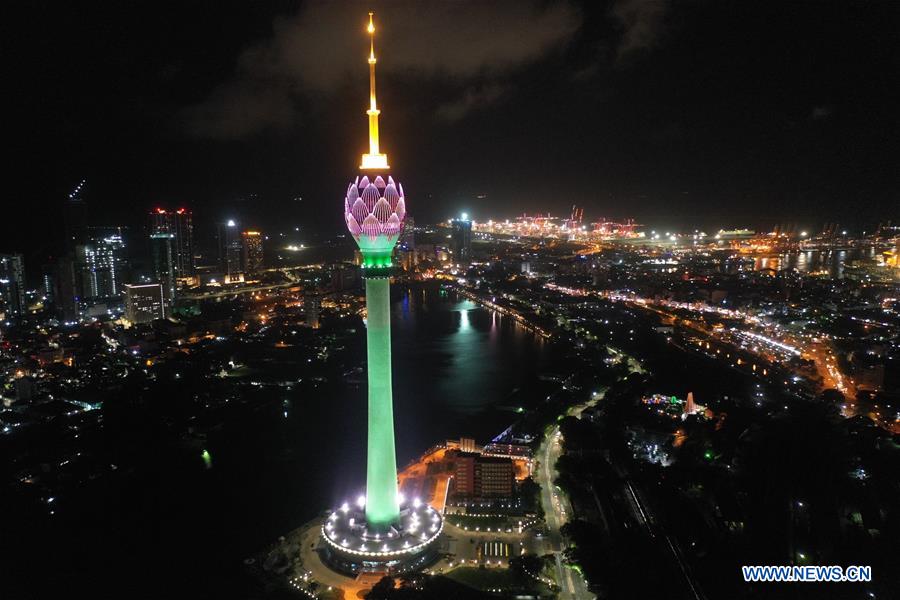 SRI LANKA-COLOMBO-LOTUS TOWER