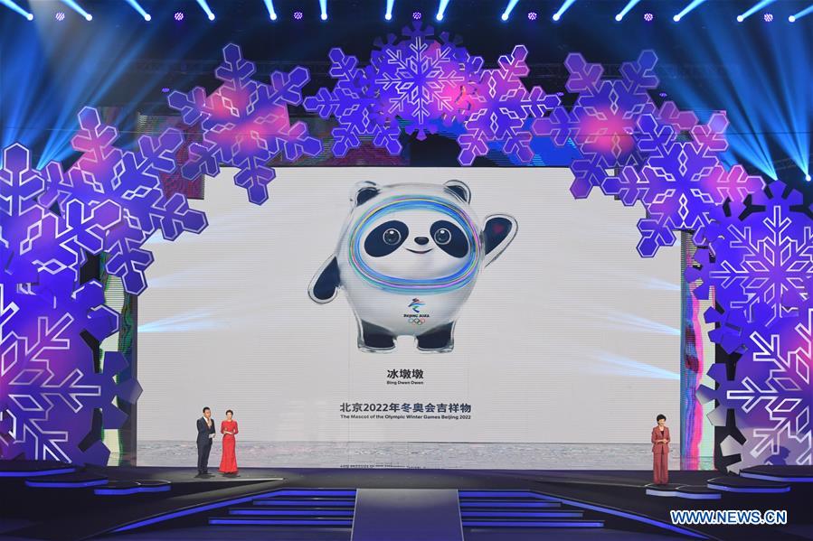 (SP)CHINA-BEIJING-2022 OLYMPIC AND PARALYMPIC WINTER GAMES MASCOTS-LAUNCH (CN)