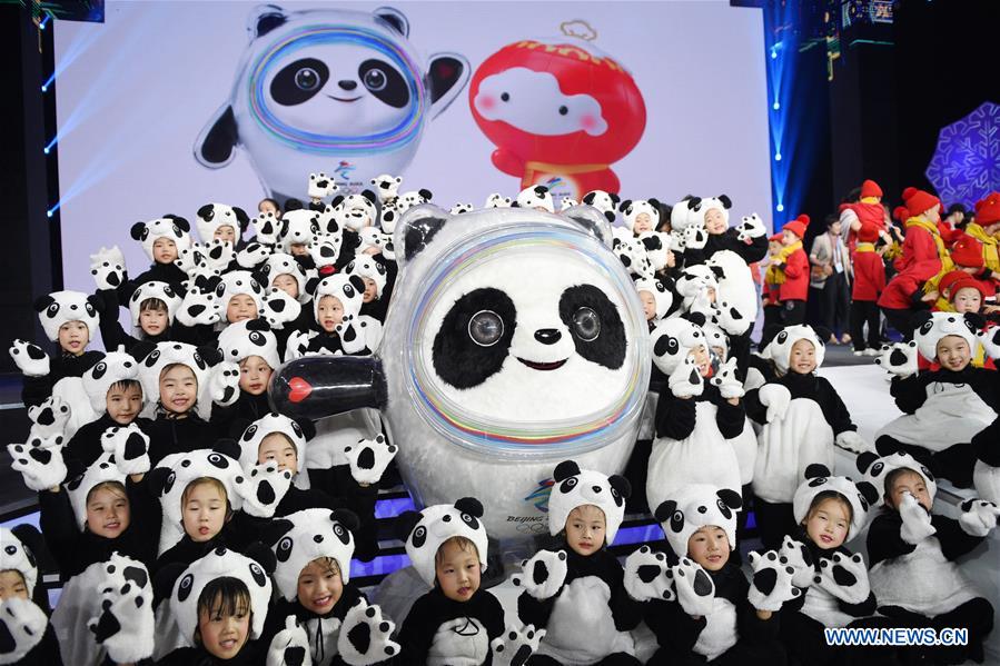 (SP)CHINA-BEIJING-2022 WINTER OLYMPIC AND PARALYMPIC GAMES-MASCOTS-LAUNCH (CN)