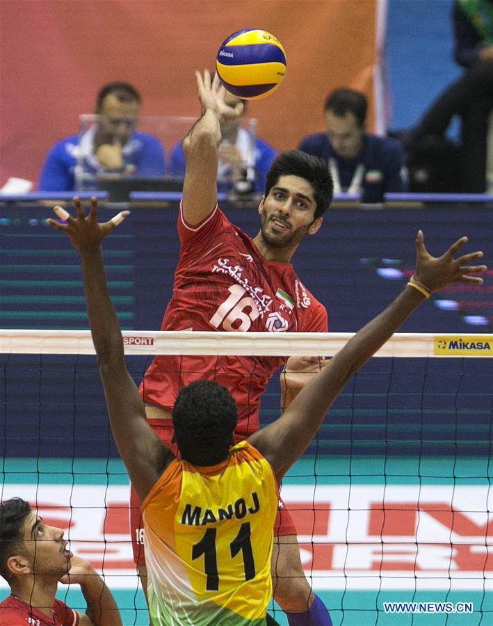 (SP)IRAN-TEHRAN-ASIAN MEN'S VOLLEYBALL CHAMPIONSHIP-IRAN VS INDIA