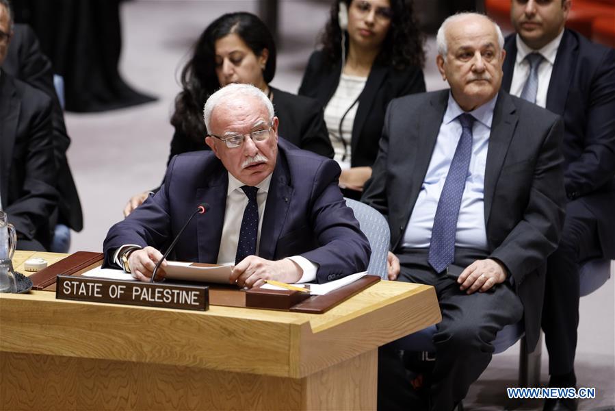 UN-SECURITY COUNCIL-MIDDLE EAST-PALESTINE