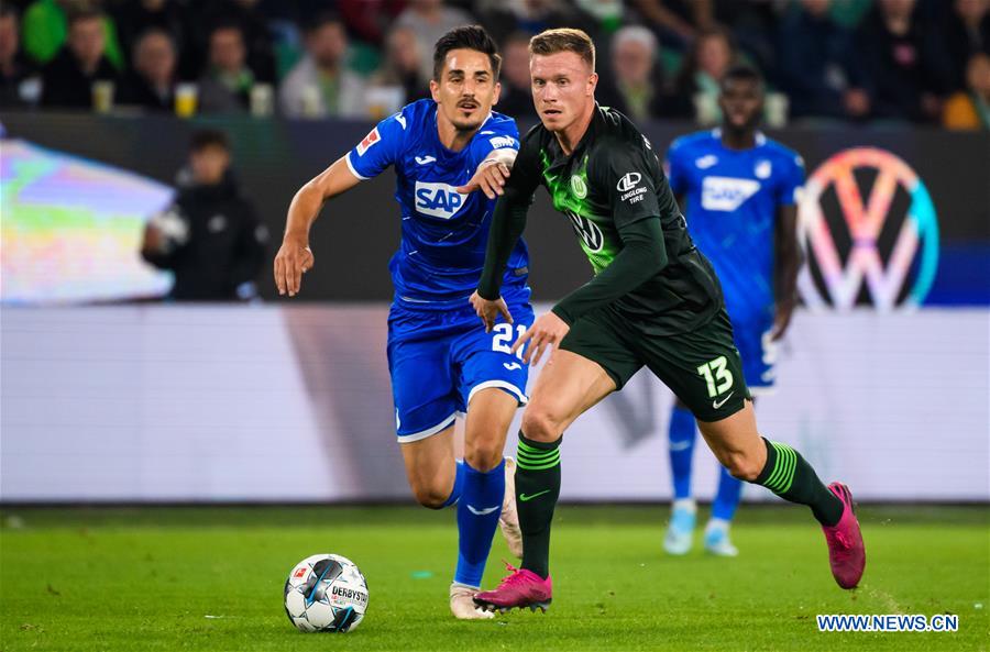 (SP)GERMANY-WOLFSBURG-SOCCER-BUNDESLIGA-WOLFSBURG VS HOFFENHEIM