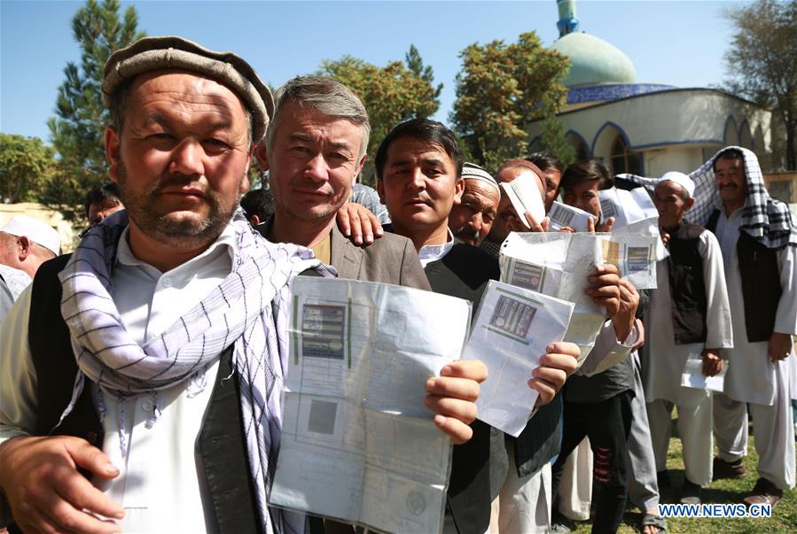 AFGHANISTAN-KABUL-PRESIDENTIAL ELECTION-VOTING