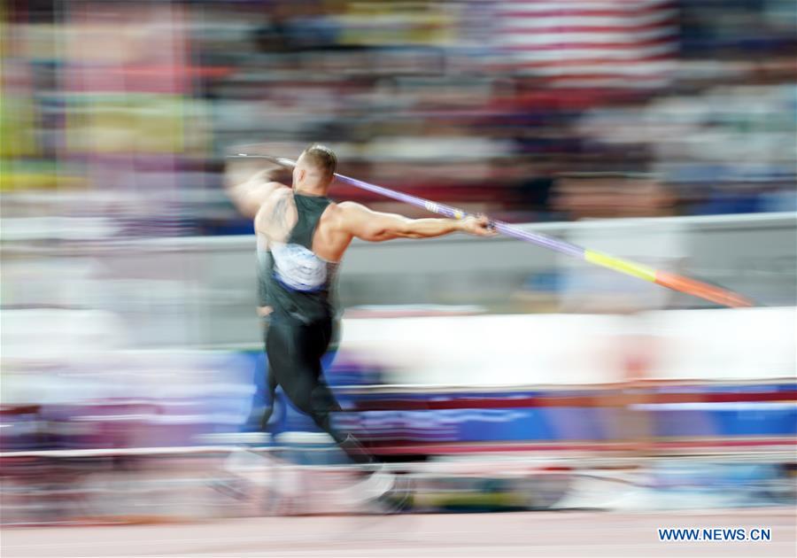 (SP)QATAR-DOHA-ATHLETICS-IAAF WORLD CHAMPIONSHIPS-MEN'S JAVELIN THROW