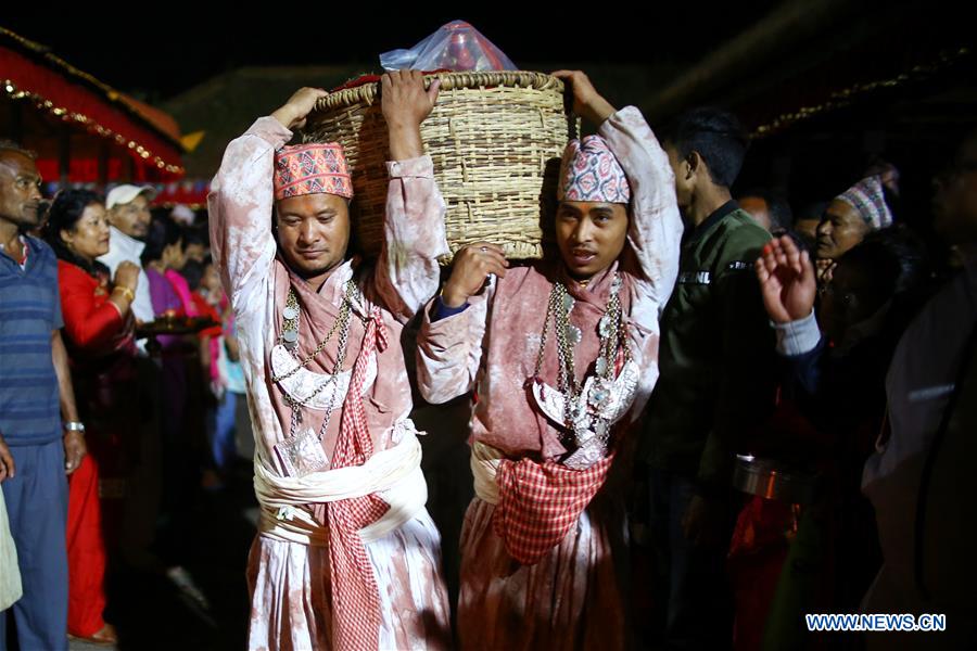 NEPAL-BHAKTAPUR-DASHAIN FESTIVAL