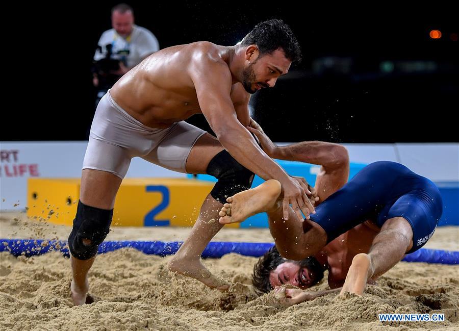 (SP)QATAR-DOHA-WORLD BEACH GAMES-MEN'S BEACH WRESTLING