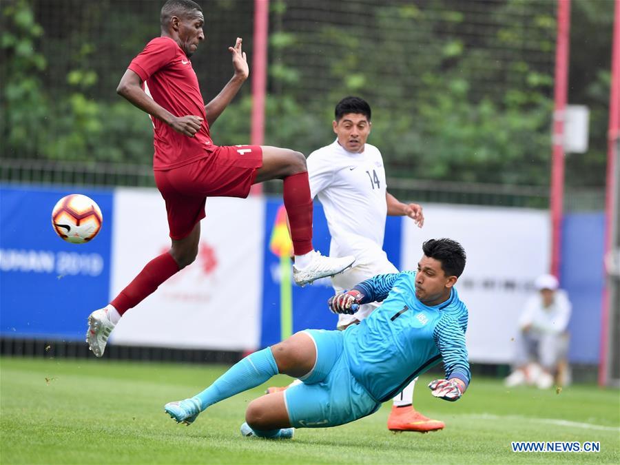 (SP)CHINA-WUHAN-7TH MILITARY WORLD GAMES-FOOTBALL