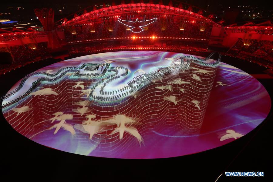 (SP)CHINA-WUHAN-7TH MILITARY WORLD GAMES-OPENING CEREMONY