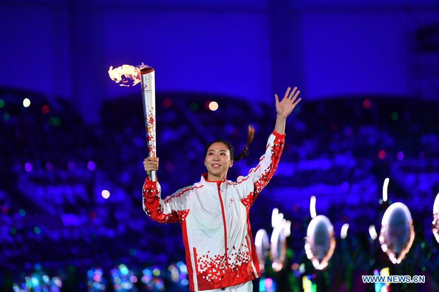 (SP)CHINA-WUHAN-7TH MILITARY WORLD GAMES-OPENING CEREMONY