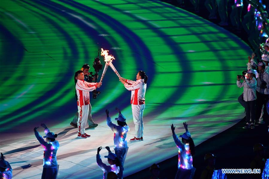 (SP)CHINA-WUHAN-7TH MILITARY WORLD GAMES-OPENING CEREMONY