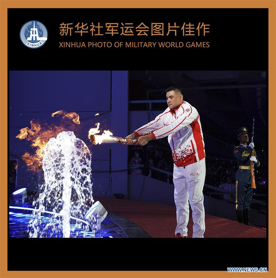 XINHUA PHOTO OF MILITARY WORLD GAMES