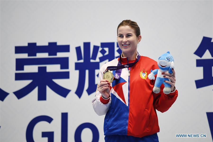 (SP)CHINA-WUHAN-7TH MILITARY WORLD GAMES-FENCING