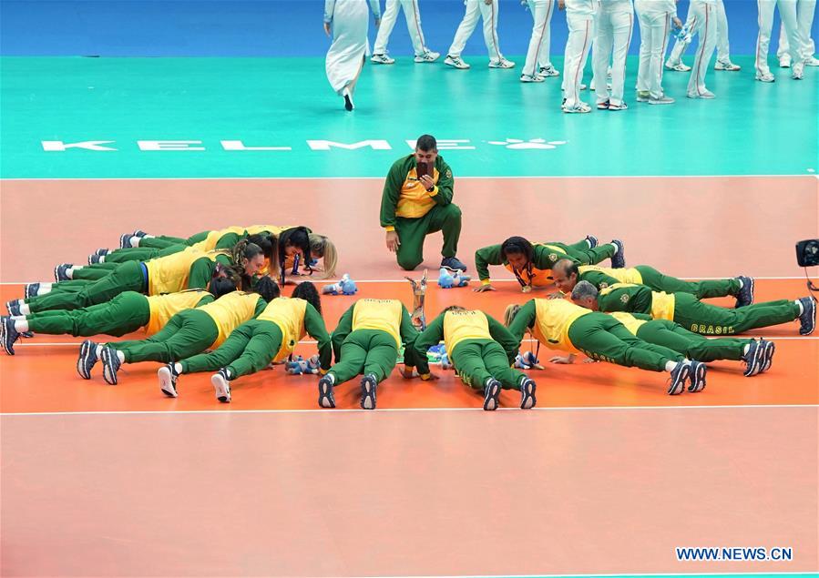 (SP)CHINA-WUHAN-7TH MILITARY WORLD GAMES-VOLLEYBALL