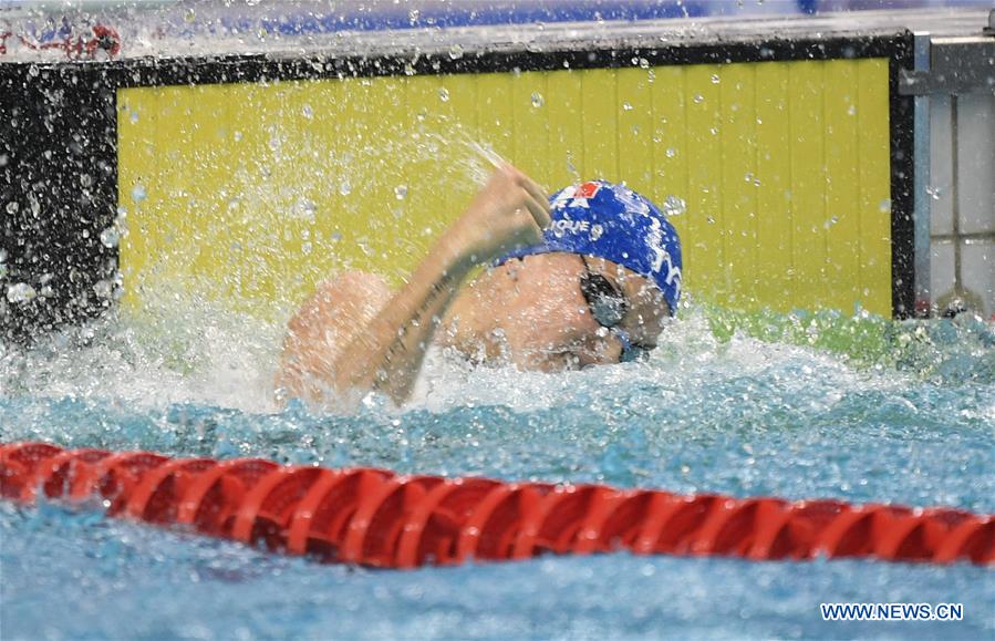 (SP)CHINA-WUHAN-7TH MILITARY WORLD GAMES-SWIMMING-WOMEN 50M BUTTERFLY