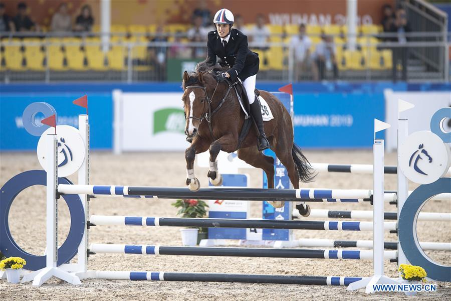 (SP)CHINA-WUHAN-7TH MILITARY WORLD GAMES-MODERN PENTATHLON