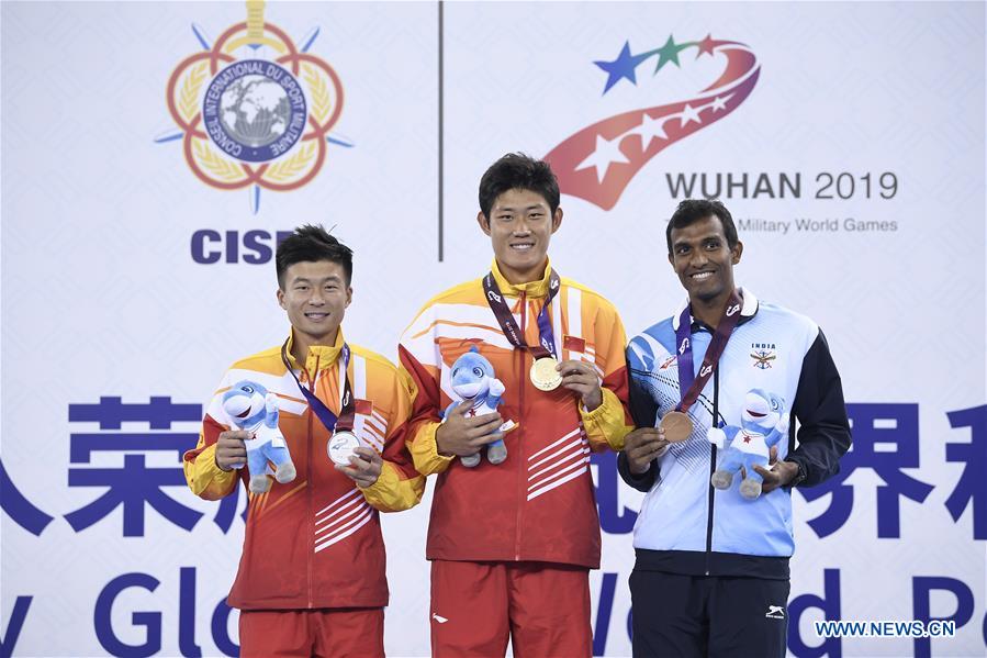 (SP)CHINA-WUHAN-7TH MILITARY WORLD GAMES-TENNIS