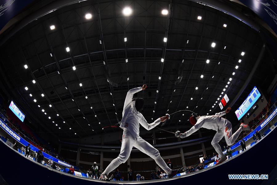 (SP)CHINA-WUHAN-7TH MILITARY WORLD GAMES-MODERN PENTATHLON