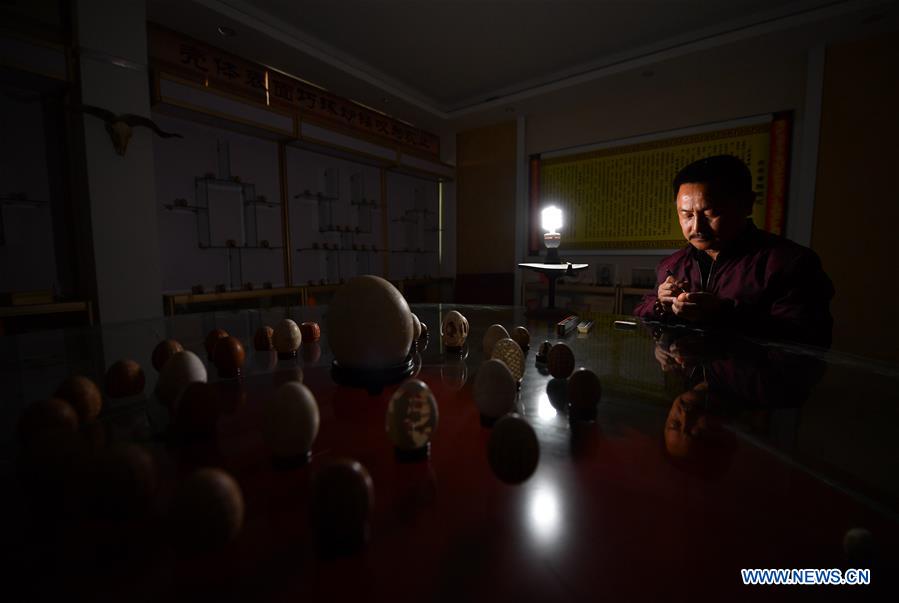 CHINA-JIANGXI-INTANGIBLE CULTURAL HERITAGE-EGG CARVING (CN)