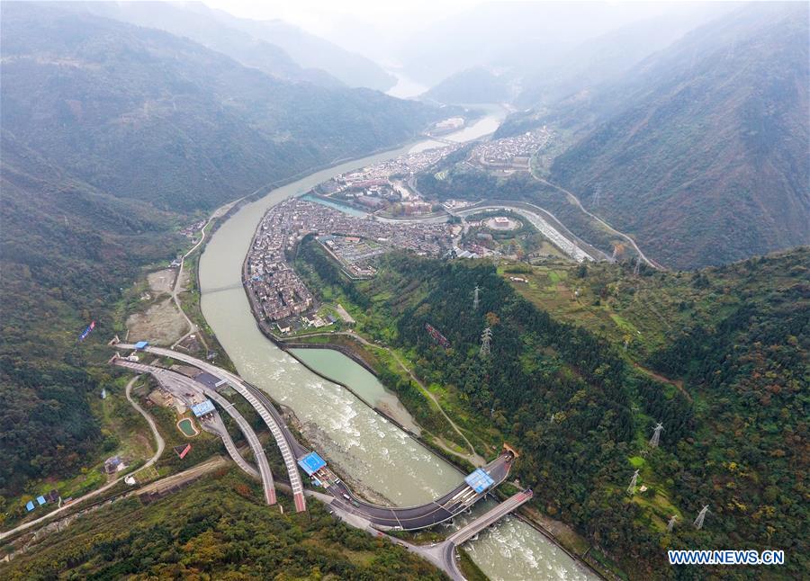 CHINA-SICHUAN-YINGXIU-AERIAL VIEW (CN)