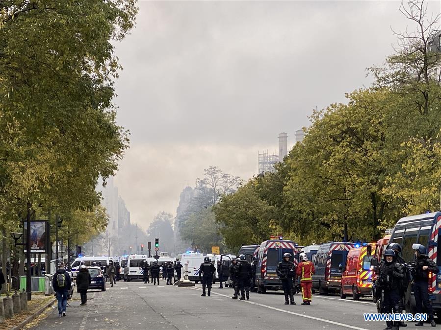 FRANCE-PARIS-YELLOW VEST-ANNIVERSARY