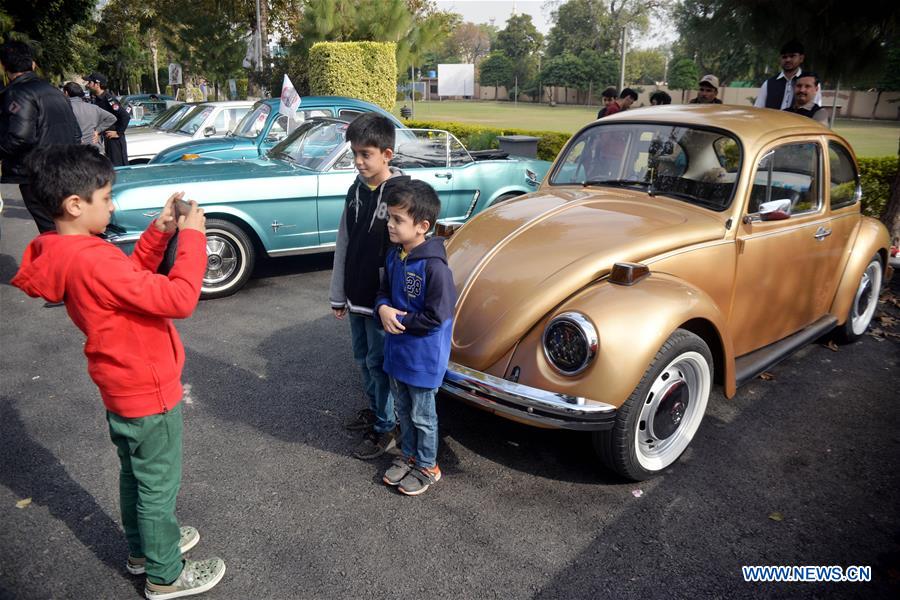 PAKISTAN-PESHAWAR-VINTAGE CAR-RALLY