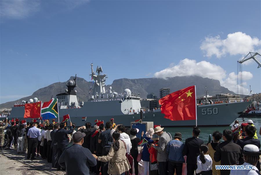 SOUTH AFRICA-CAPE TOWN-CHINA-RUSSIA-MULTINATIONAL MARITIME EXERCISE