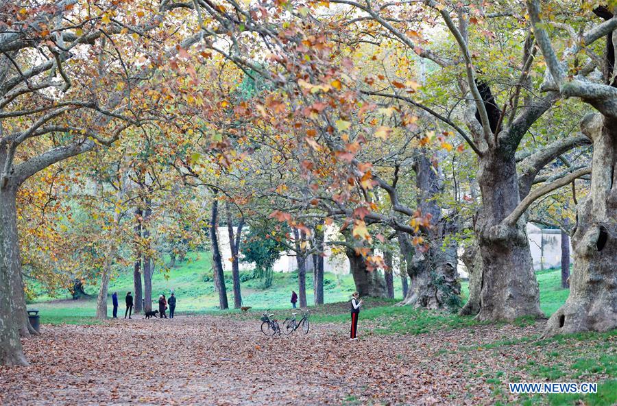 ITALY-ROME-AUTUMN SCENERY