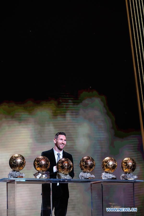 (SP)FRANCE-PARIS-SOCCER-BALLON D'OR 2019 AWARDS