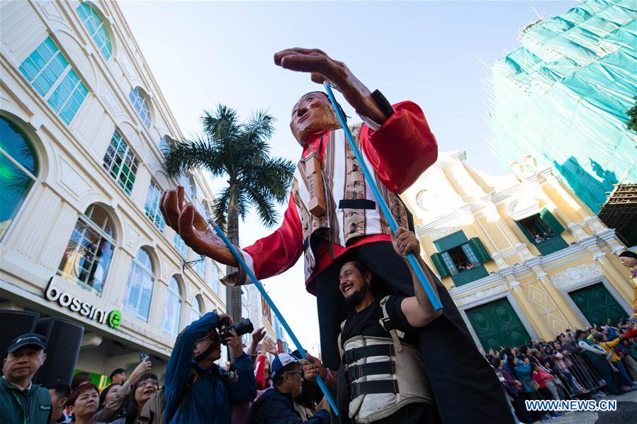 CHINA-MACAO-PARADE-CELEBRATION (CN)