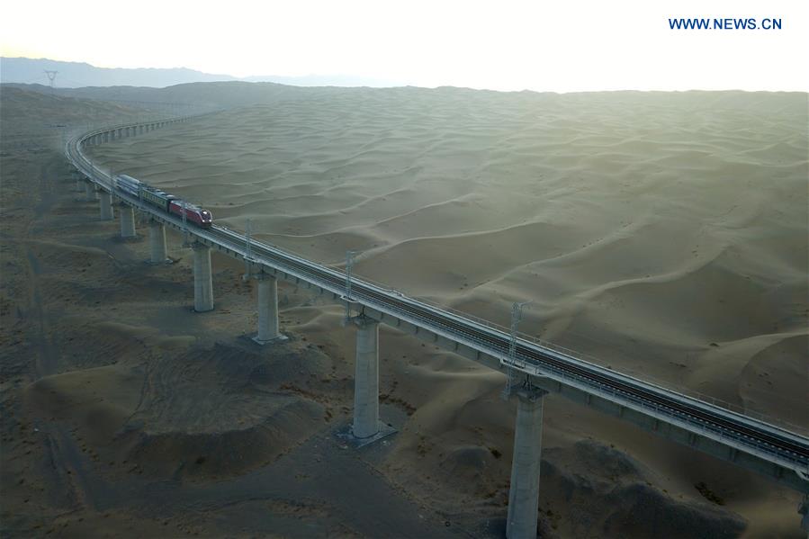 CHINA-GANSU-AKSAY-BRIDGE (CN)