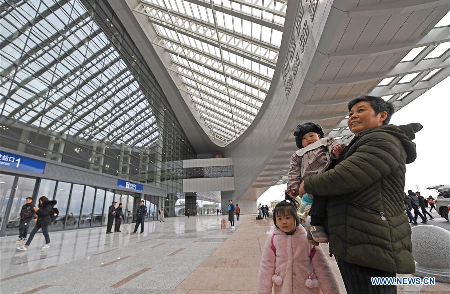 CHINA-JIANGXI-NANCHANG-GANZHOU-HIGH-SPEED RAILWAY-OPEN (CN)