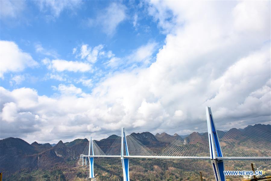 CHINA-GUIZHOU-PINGTANG-MEGA BRIDGE-OPENING TO TRAFFIC(CN)