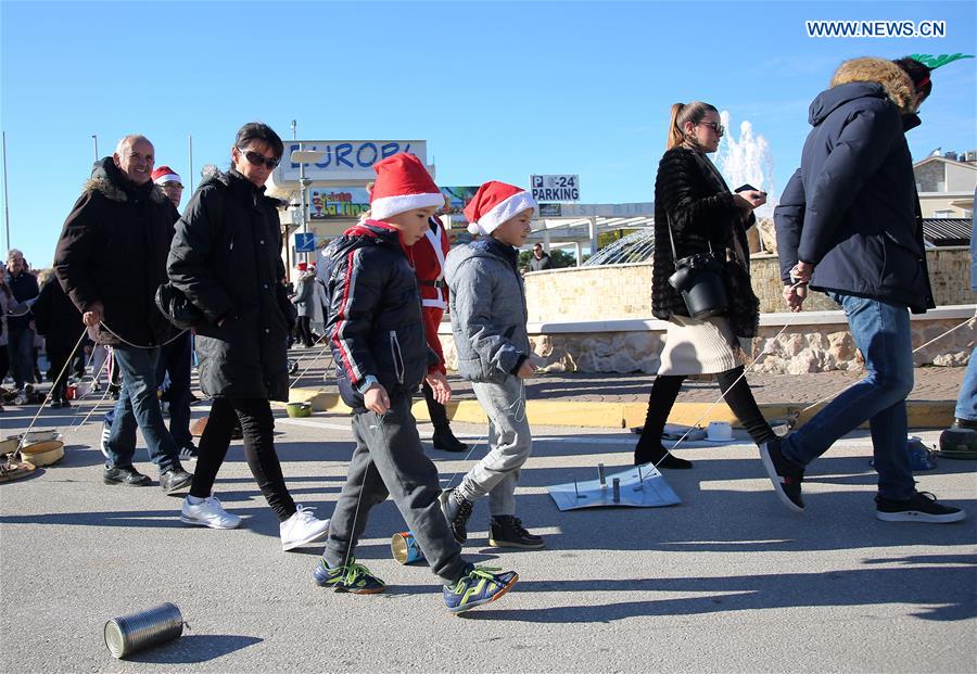 CROATIA-PRIMOSTEN-NEW YEAR'S EVE CELEBRATIONS