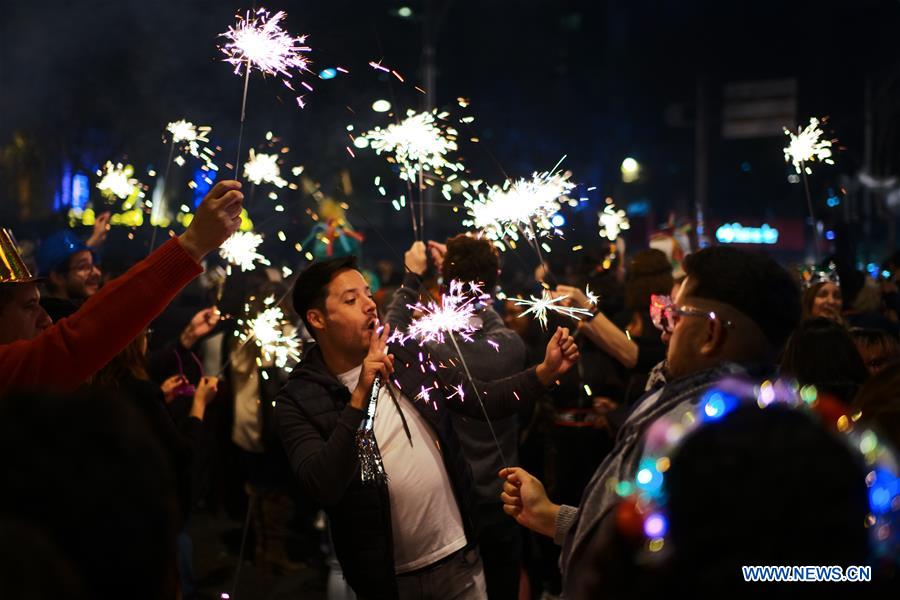 MEXICO-MEXICO CITY-NEW YEAR-CELEBRATION