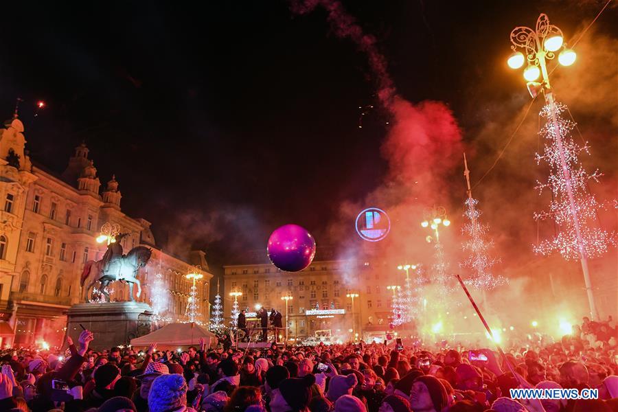 CROATIA-NEW YEAR-CELEBRATIONS