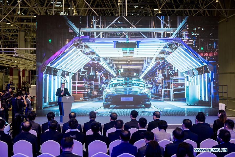 CHINA-SHANGHAI-TESLA-GIGAFACTORY-MODEL Y (CN)