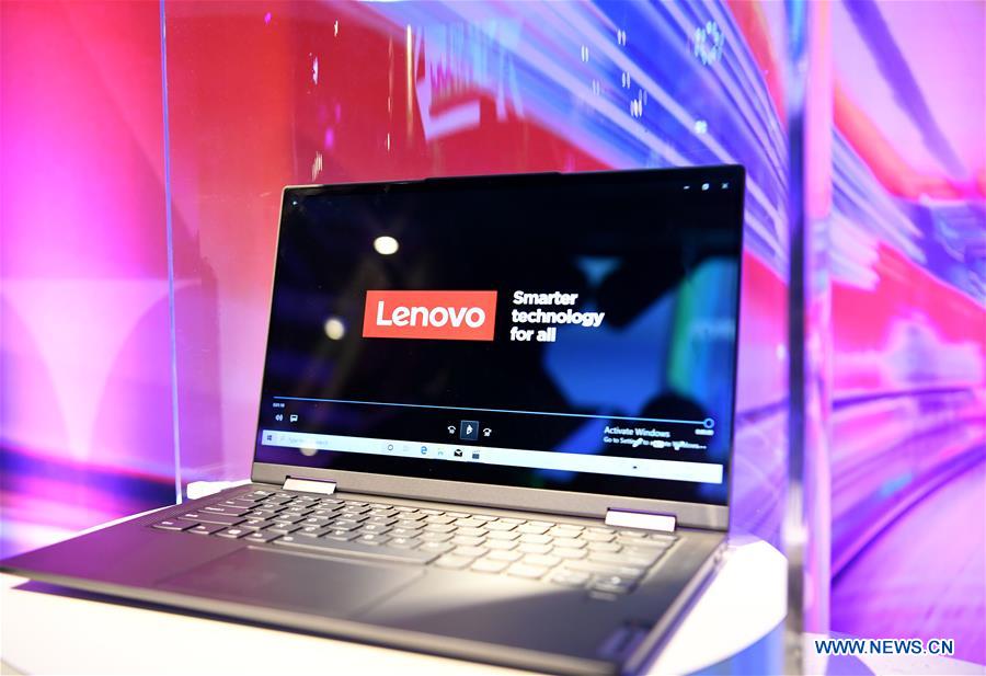 U.S.-LAS VEGAS-CES 2020-LENOVO-5G PC-LAUNCH