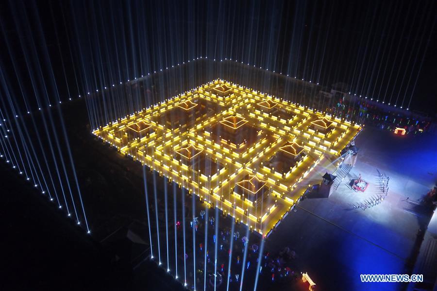 CHINA-GANSU-ZHANGYE-LAMP DISPLAY (CN)