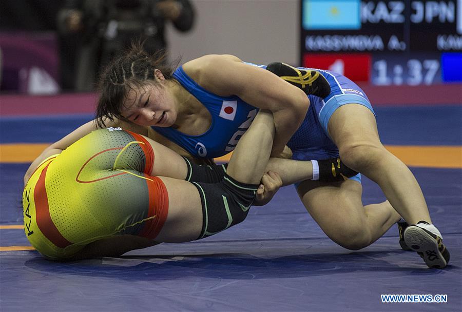 (SP)INDIA-NEW DELHI-WRESTLING-ASIAN CHAMPIONSHIPS 2020