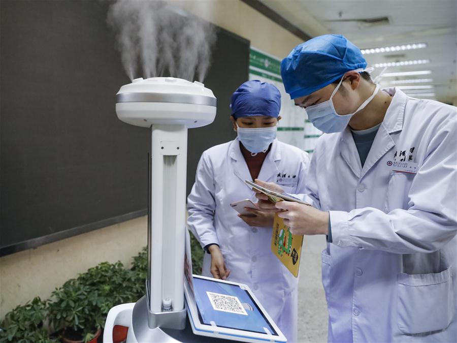 CHINA-WUHAN-INTELLIGENT ROBOT-DISINFECTION (CN)