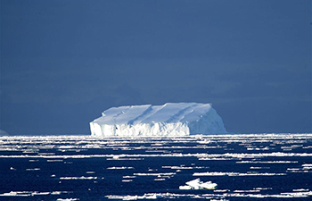 China's icebreaker Xuelong enters floating ice area in Southern Ocean