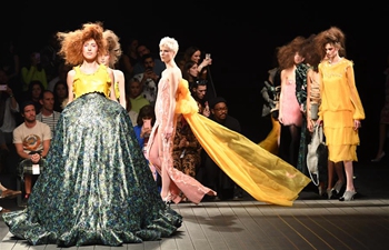 Creations of David Ferreira presented during Lisbon Fashion Week Autumn/Winter 2019/20