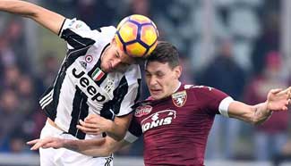 Italian Serie A: Juventus beat Torino 3-1